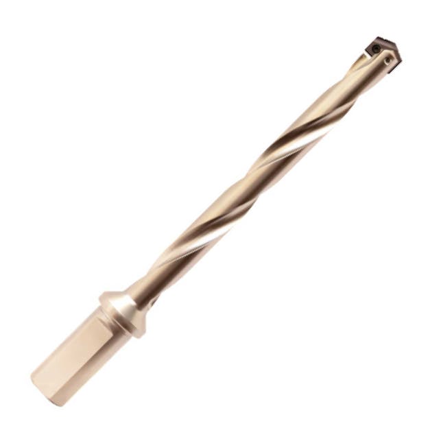image of a spiral flute straight shank spade drill holder.