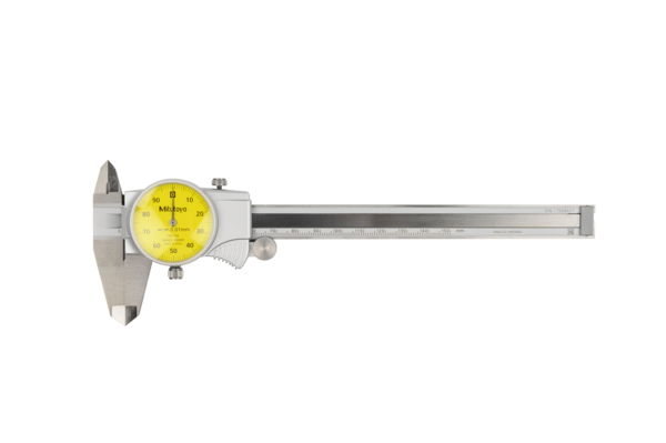 Image of dial caliper 0-150mm,0,01mm, 1mm/rev., metric .