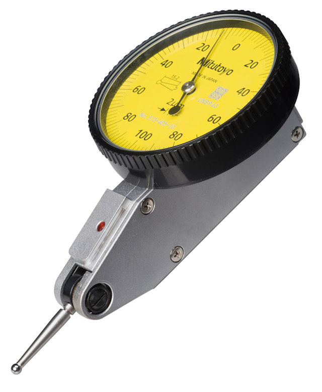 Image of dial test indicator, horizontal type 0,2mm,0,002mm, 8mm stem .