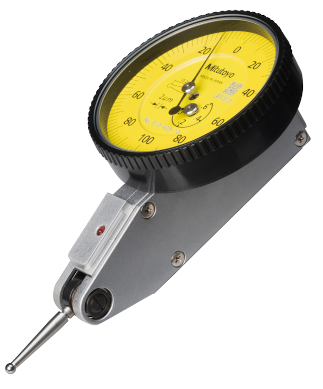 Image of dial test indicator, horizontal type 0,6mm,0,002mm, 8mm stem .