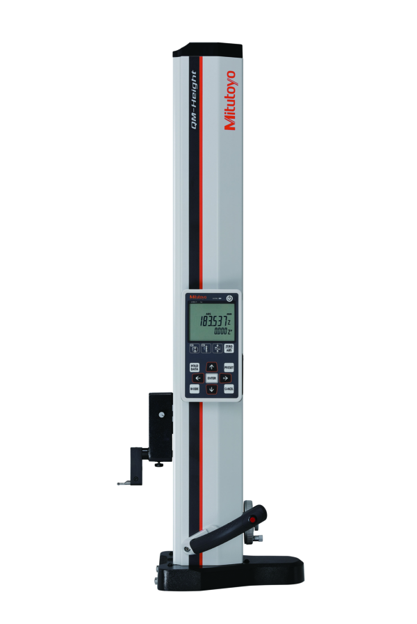 Image of qm height with air floating, inch/metric 0-24",0,00005"/0,0001"/0,0002" .