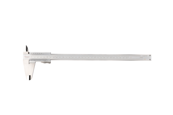 Image of vernier caliper with thumb clamp 0-300mm/0-12",0,02mm, metric/inch .