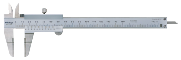 Image of vernier blade caliper 0-150mm,0,05mm, metric .