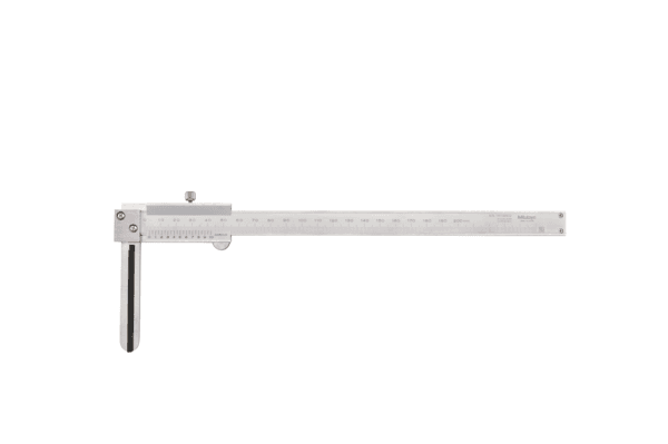 Image of vernier knife-edge caliper 10-200mm,0,05mm, metric .