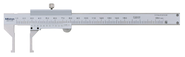 Image of vernier inside caliper 10-150mm,0,05mm, metric .