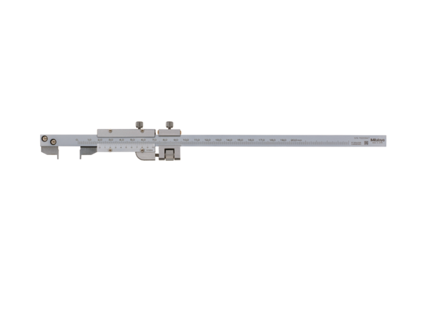 Image of vernier hook type caliper, fine adjust. 0-200mm,0,02mm, metric .