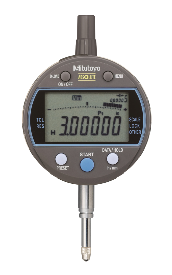 Image of digital indicator bore gauge id-c inch/metric,0,5",0,00005", flat back .