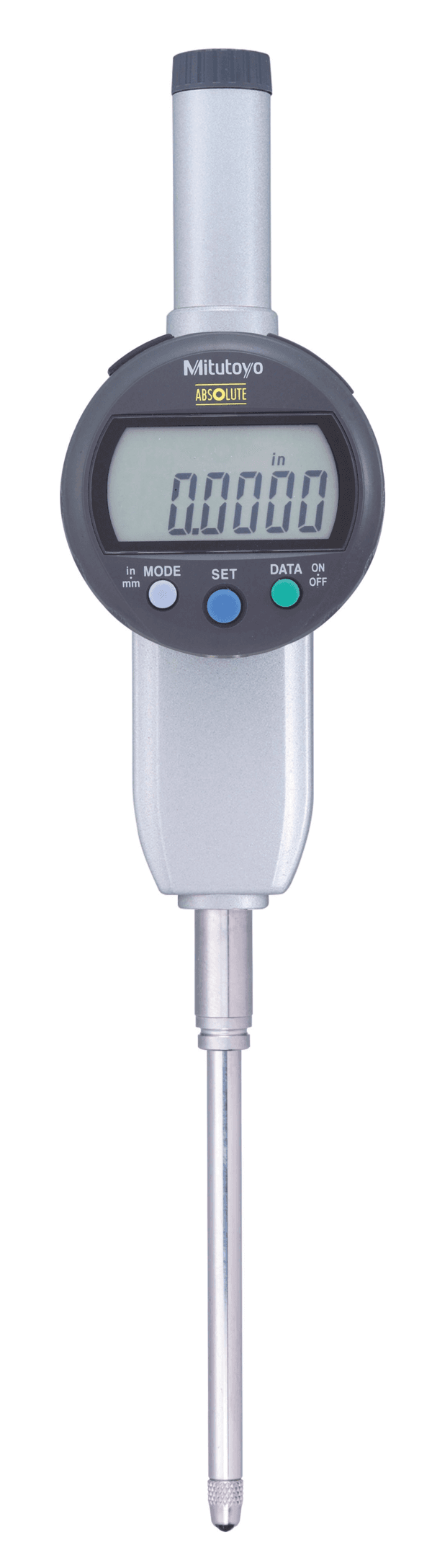Image of digital indicator id-c inch/metric, 2",0,0005", flat back .