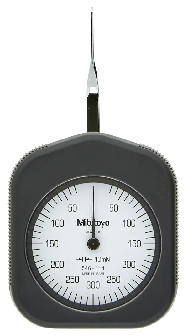 Image of dial tension gauge 30mn-300mn, 10mn graduation .