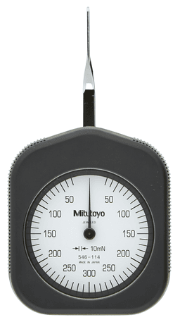 Image of dial tension gauge 30mn-300mn, 10mn graduation .