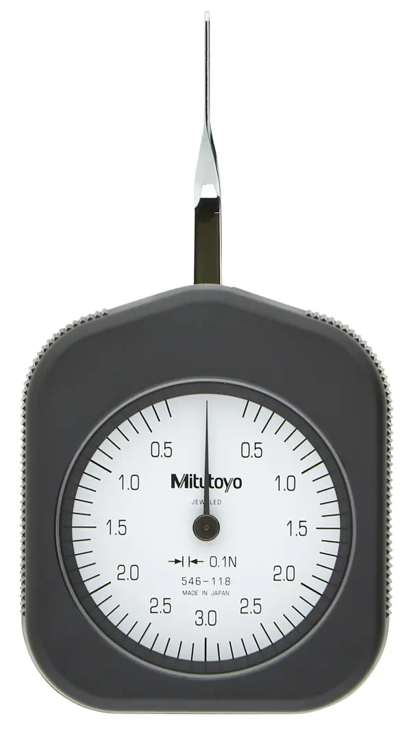 Image of dial tension gauge 0,3n-3n,0,1n graduation .