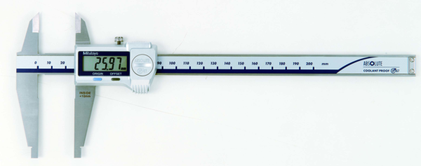 Image of digital abs caliper nib style/std. jaws ip67, 0-200mm .