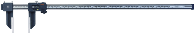 Image of digital abs carbon fibre caliper inch/metric, 0-40", ip66 .