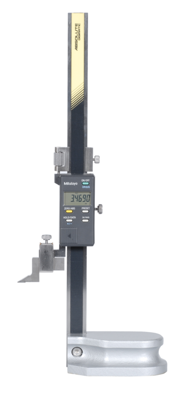 Image of digital abs height gauge 0-8"/200mm, inch/metric .