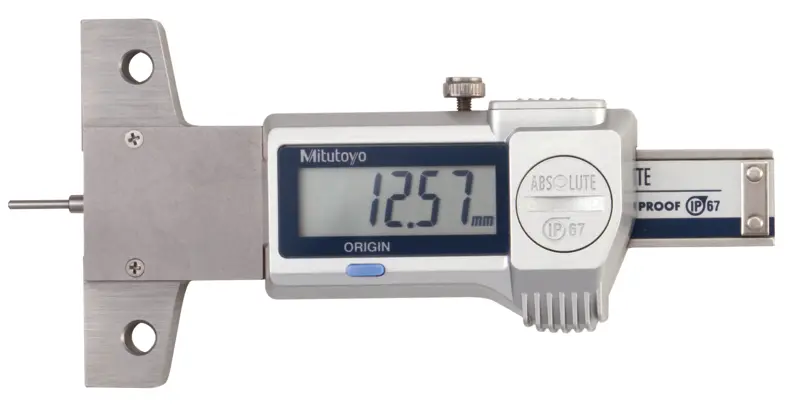 Image of digital abs tyre tread depth gauge ip67 0-25mm,0,01mm .