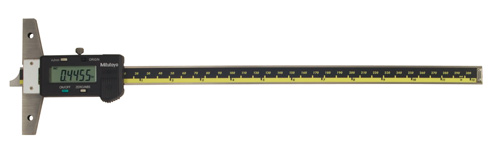 Image of digital abs depth gauge, inch/metric 0-8"/0-200mm .