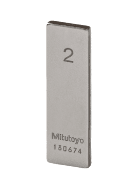 Image of gauge block, metric, inspection cert. iso, grade 1, steel,0,5mm .