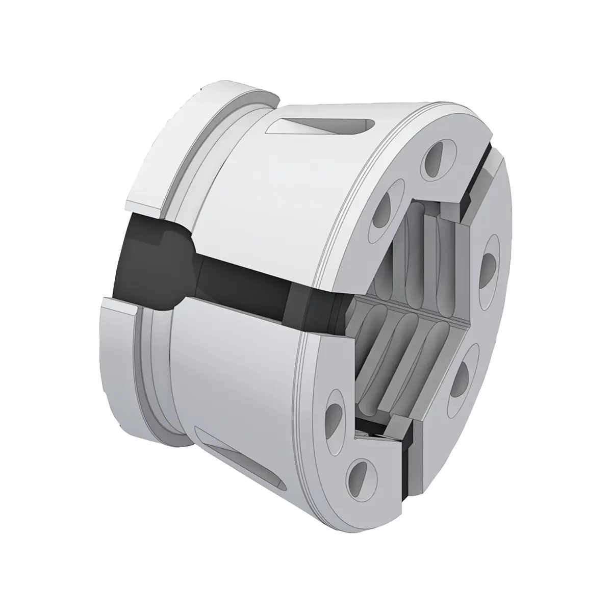 Size SK65 Clamping Head - Serrated Hexagon Collet - Hainbuch