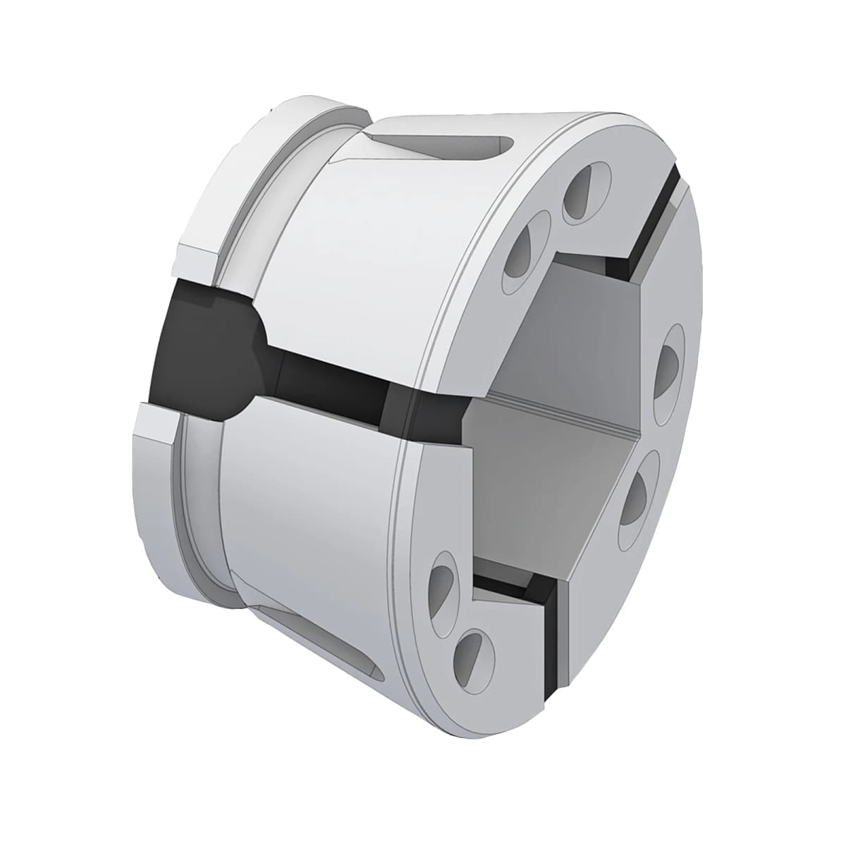 Size SK52 Clamping Head - Smooth Hexagon Collet - Hainbuch