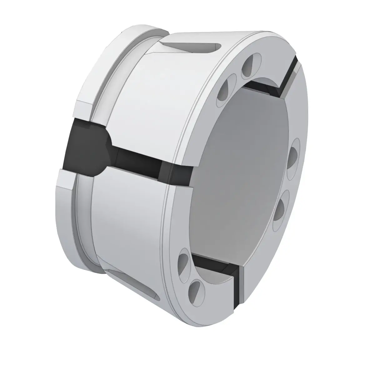 Size SK80 Clamping Head - Smooth Round Collet - Hainbuch
