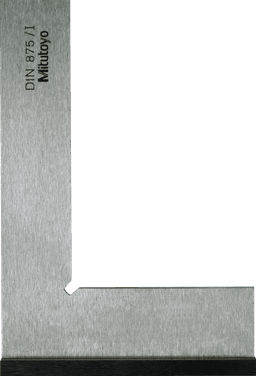 Image of try square with shoulders, din 875 500x330mm, grade 1, steel .