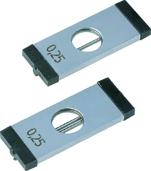 Image of 3-wire thread measuring d=¬ò 0,25mm for d=¬ò 6,35mm spindle .
