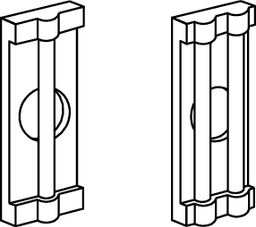 Technical Image of 3-wire thread measuring d=¬ò 2,05mm for d=¬ò 6,35mm spindle .