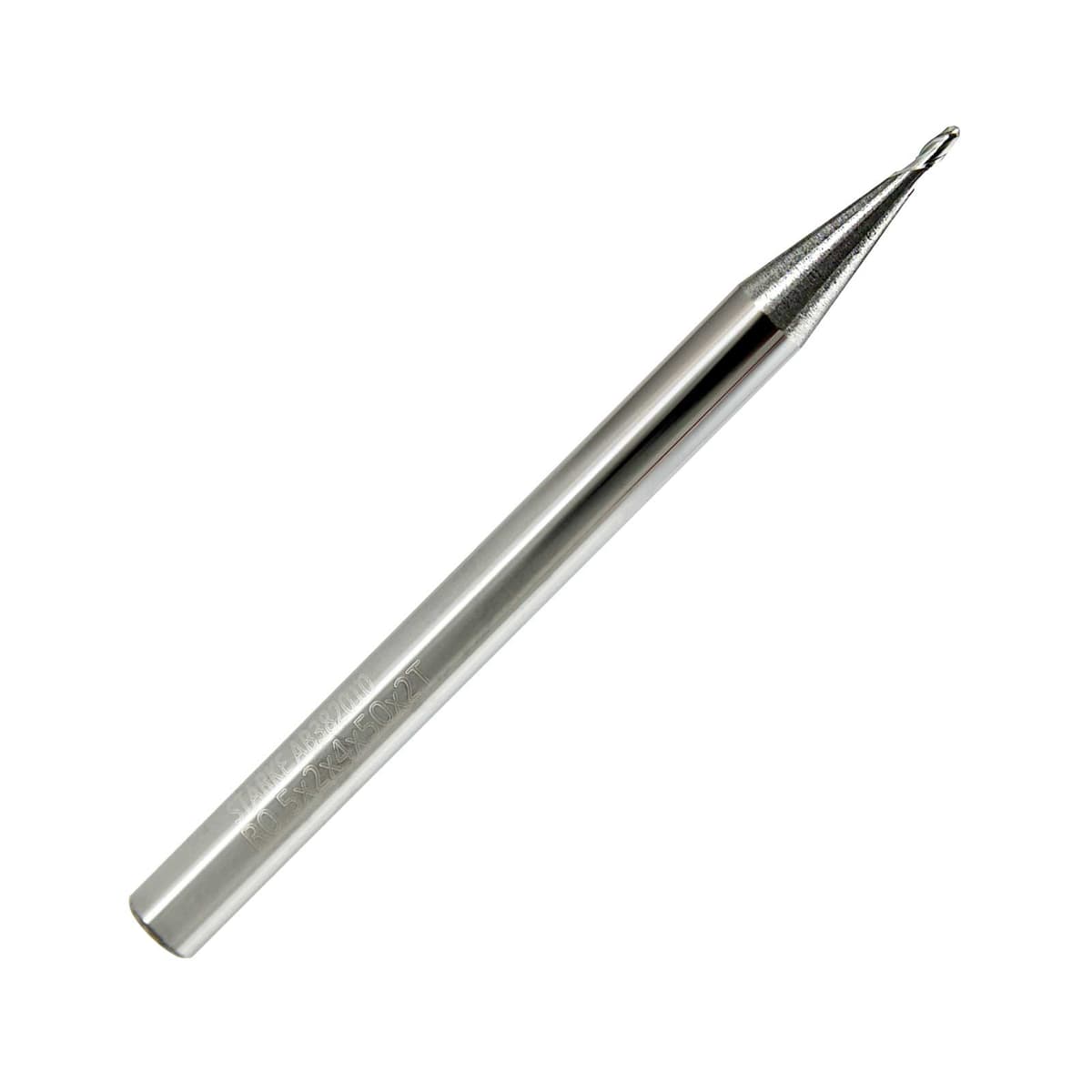 Ali-Mill 2 Flute Ball Nosed Solid Carbide for Aluminium