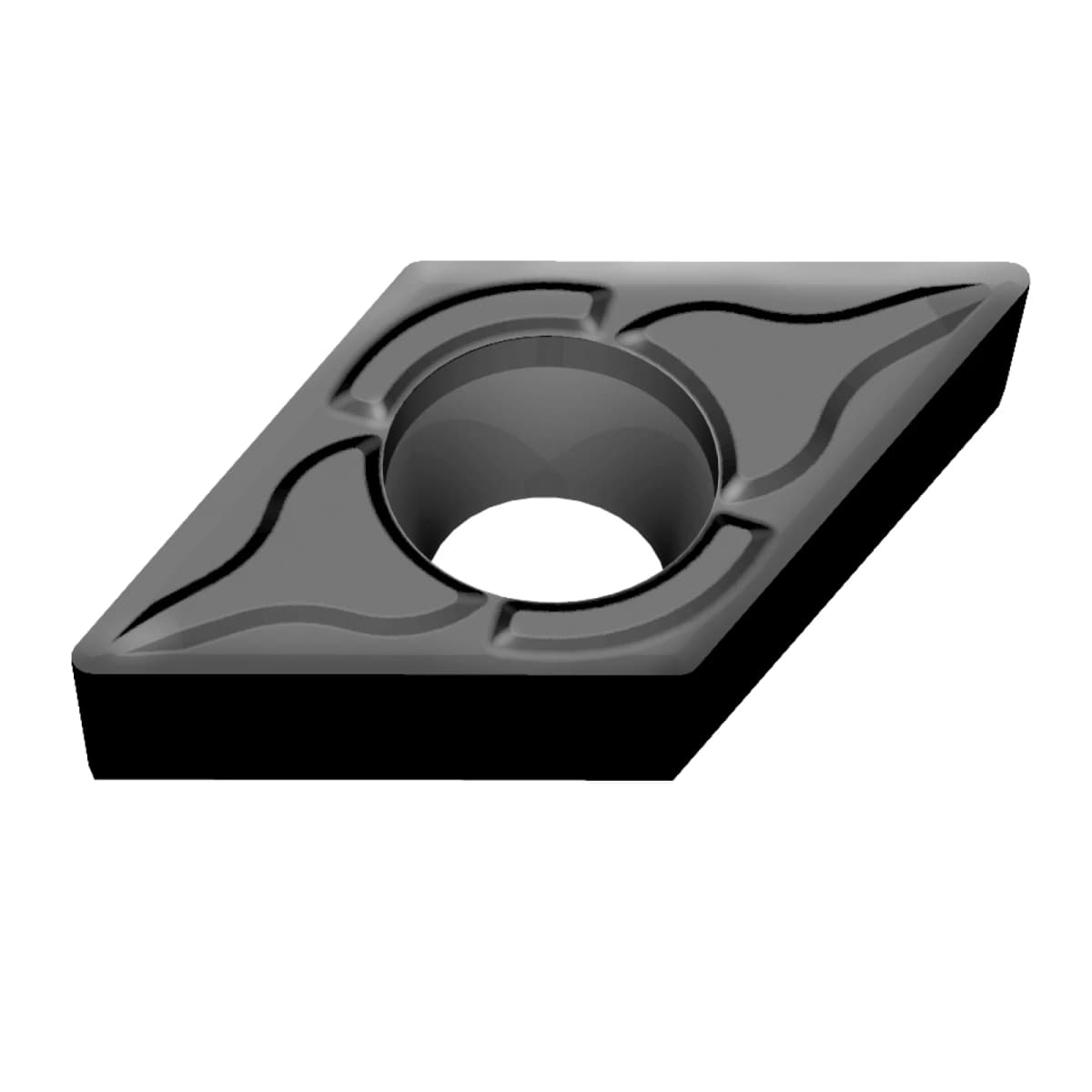 DCMT Finishing Insert For Machining Stainless Steel YBM153 (ZCC-CT)