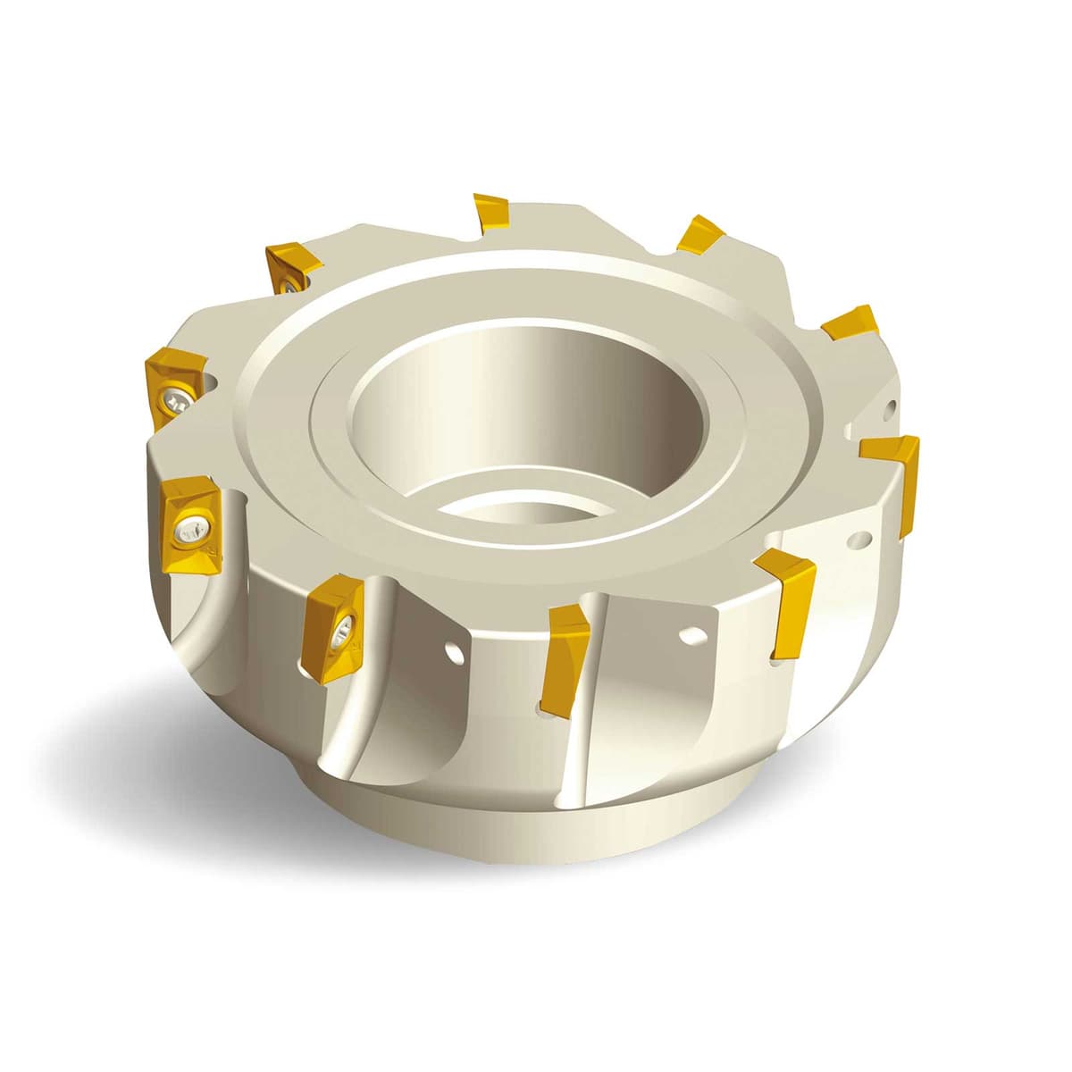 90° Indexable Face Mill for Insert Style APKT - ZCC-CT