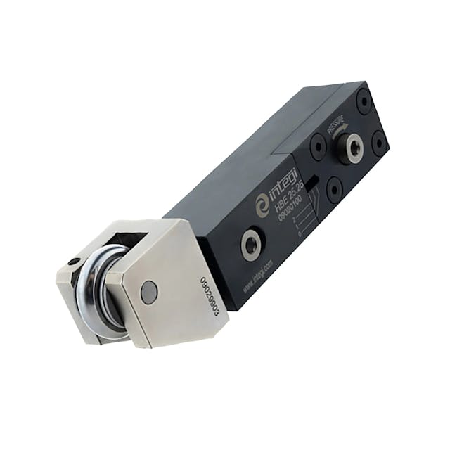 Image of a form E external roller burnishing tool holder from Integi, series HBE25.
