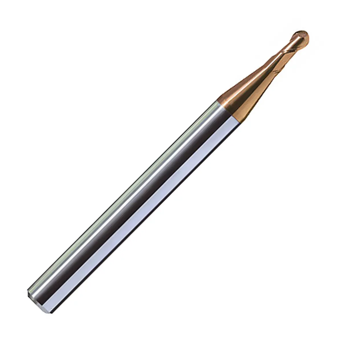 ZCC-CT HM Series 2 Flute Ball Nose Rib Processing Hardened Steel Milling Cutters