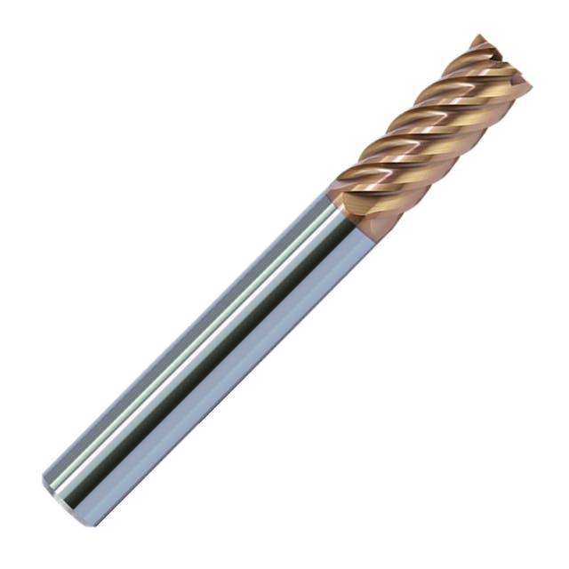 ZCC-CT HM-6E 6 Flute End Mill with Straight Shank