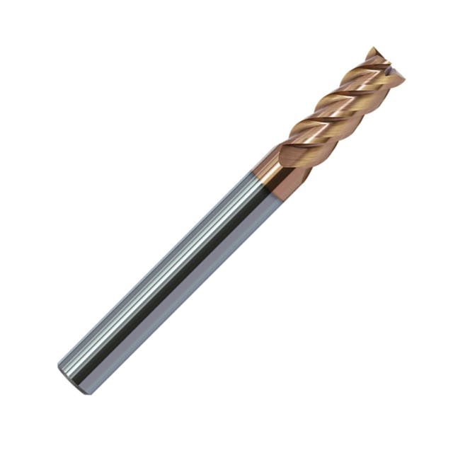 ZCC-CT HM-6EL 6 Flute End Mill with Long Straight Shank