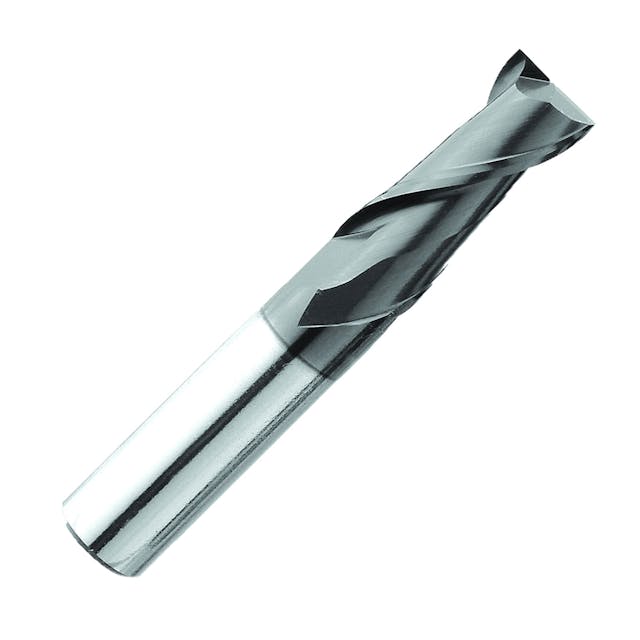 Max-Mill JE Series Coated Carbide 2 Flute Square End Mill