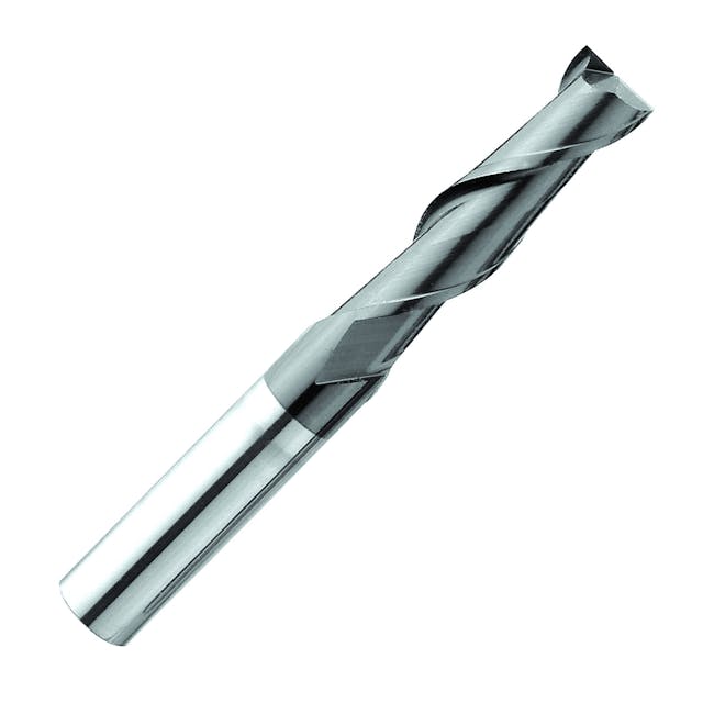 Max-Mill JELF Series TiAlN Coated Carbide 2 Flute Long Length End Mill
