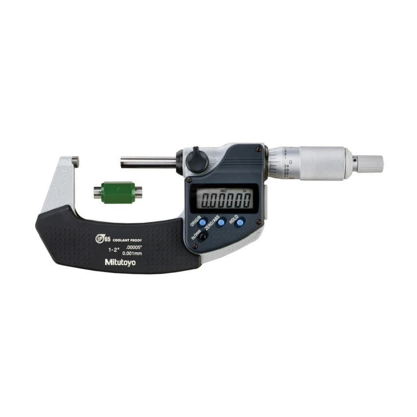 IP65 Digimatic Micrometer With SPC Data Output (Inch & Metric) - 293 Series