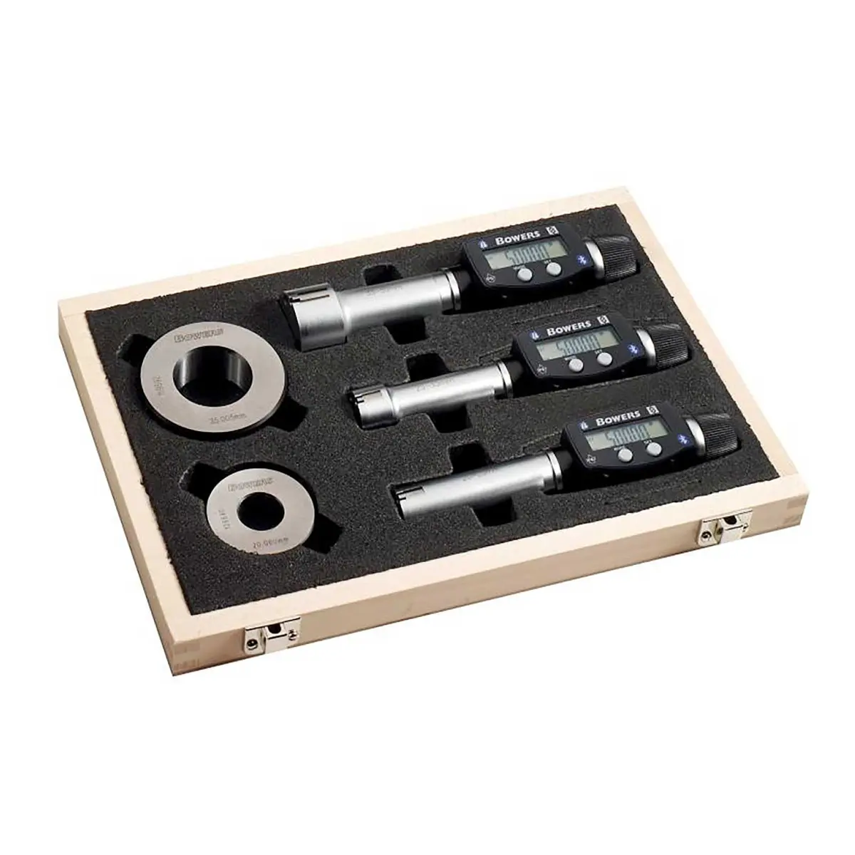 Bowers XT3 Digital Bore Gauge Sets with Bluetooth (with digital readout for each head)