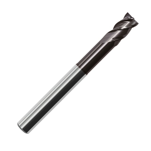 ZCC-CT UM-4EFP 4 Flute Short Cutting Edge AlCrN Coated High Performance Variable Helix Solid Carbide End Mill