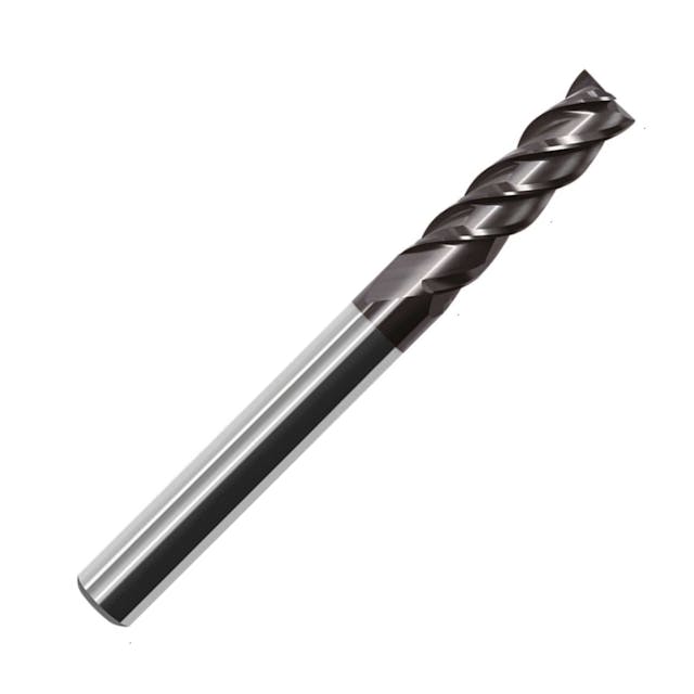 ZCC-CT UM-4EL 4 Flute Long Length AlCrN Coated High Performance Variable Helix Solid Carbide End Mill