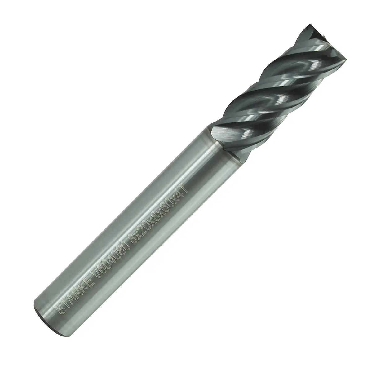 V60 4 Flute High Performance Variable Helix Milling Cutters