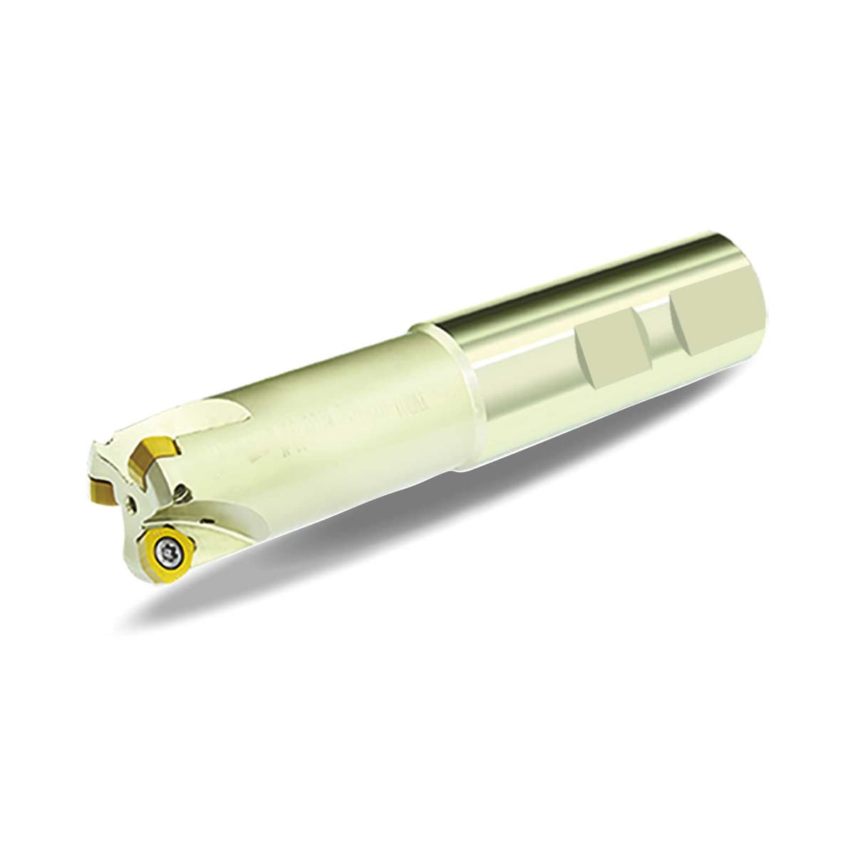 High Feed Indexable End Mill for Insert Style SDMT - ZCC-CT
