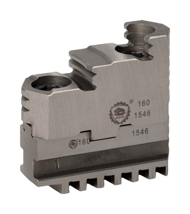 Bison SDT3200-3500 Hard 2-Piece Reversible Jaws for 3200 Series And 3500 Series 3-Jaw Self-Centring Scroll Chucks