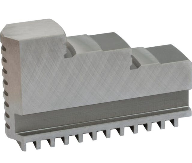 Bison SJZ3200-3500 Hard Solid Jaws - Outside Clamping - for 32** Series And 35** Series 3-Jaw Self-Centring Scroll Chucks