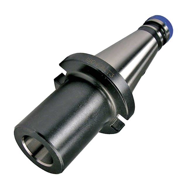 Image shown is a ISO40 morse taper adaptor.