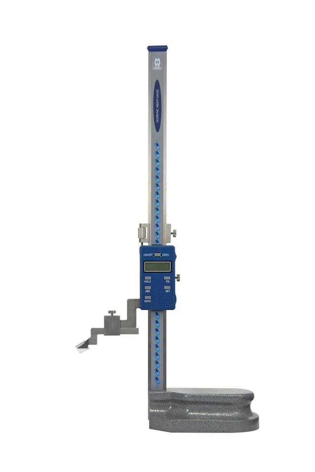 Moore and Wright MW190-DBL Digital Height Gauge
