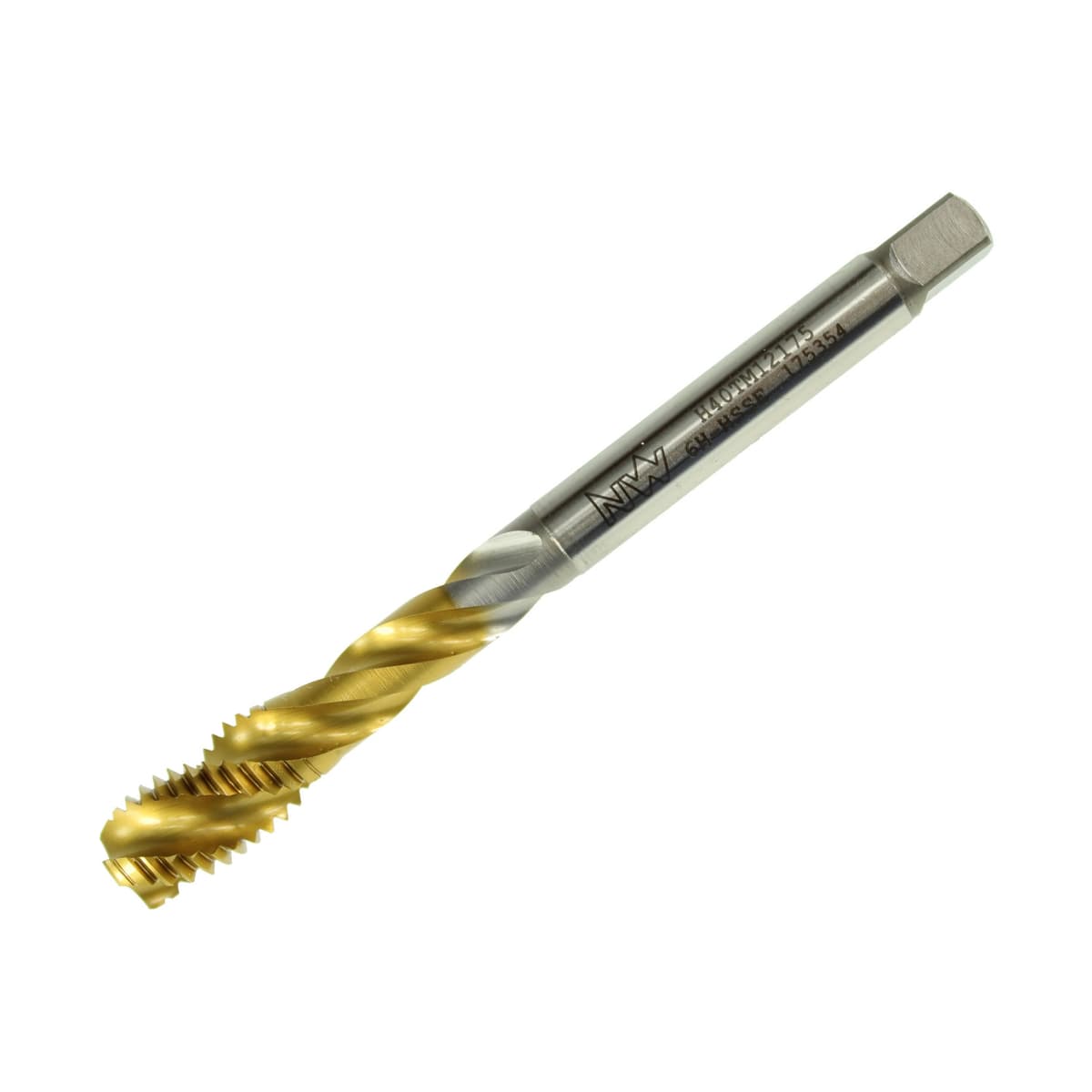 NEUWERK Metric Coarse Machine Taps Spiral Flute HSSE H40TM Series for General Purpose