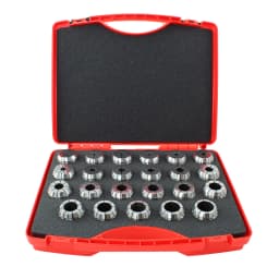ER40 Standard Collet Set - Max Runout 15 Micron