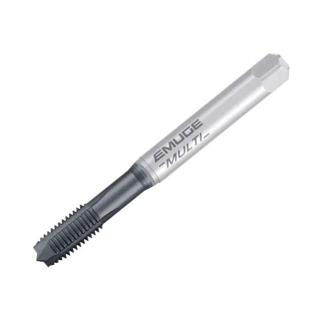 Emuge Metric Coarse Spiral Point Multi Tap GLT-1 Coated Stainless Steel.