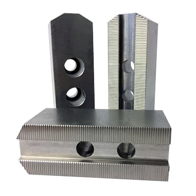 Image of standard sized soft jaw for kitagawa style power chucks.